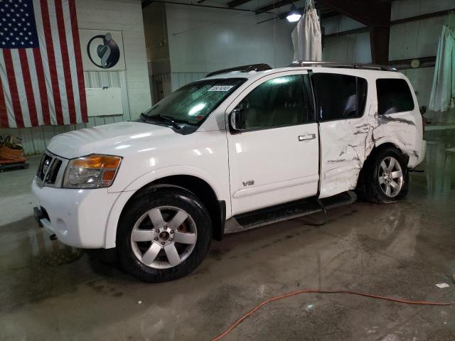 5N1AA08C08N626903 - 2008 NISSAN ARMADA SE WHITE photo 1