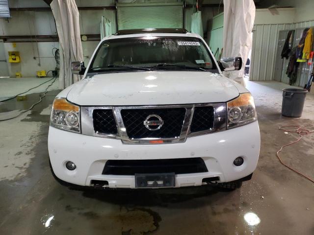 5N1AA08C08N626903 - 2008 NISSAN ARMADA SE WHITE photo 5