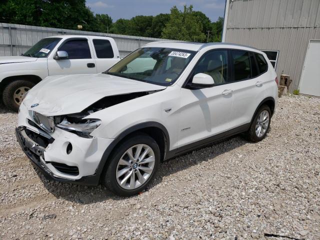 5UXWX9C57F0D55131 - 2015 BMW X3 XDRIVE28I WHITE photo 1