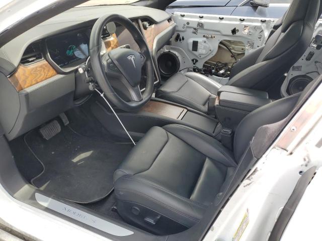 5YJSA1E2XJF297691 - 2018 TESLA MODEL S თეთრი ფოტო 7