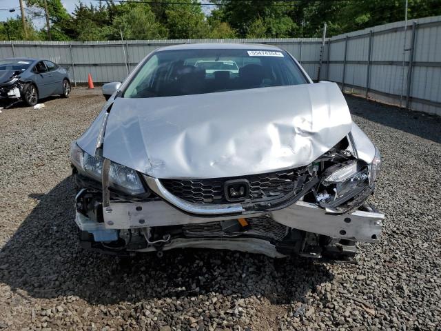 19XFB2F7XFE266162 - 2015 HONDA CIVIC SE SILVER photo 5