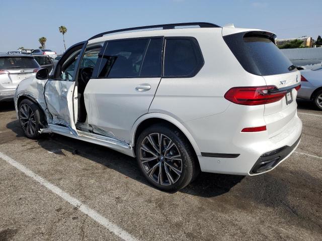 5UXCW2C01M9H86073 - 2021 BMW X7 XDRIVE40I WHITE photo 2