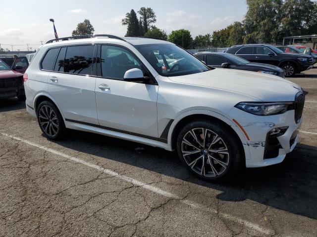 5UXCW2C01M9H86073 - 2021 BMW X7 XDRIVE40I WHITE photo 4