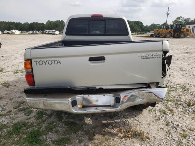 5TEGN92N92Z894290 - 2002 TOYOTA TACOMA DOUBLE CAB PRERUNNER SILVER photo 6