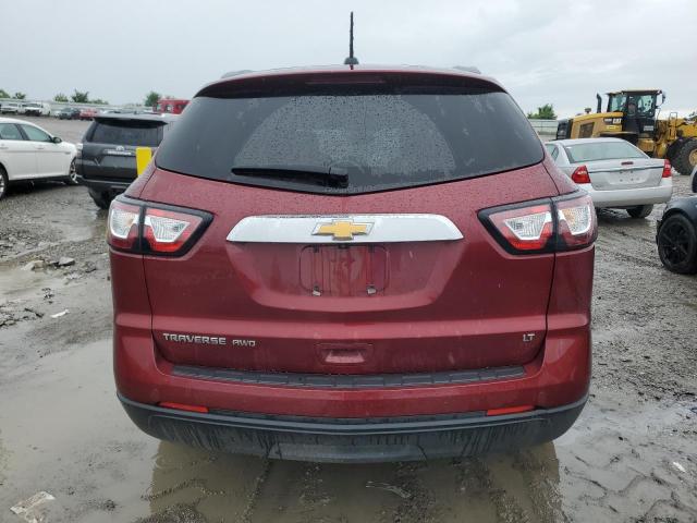 1GNKVGKD9HJ216946 - 2017 CHEVROLET TRAVERSE LT RED photo 6