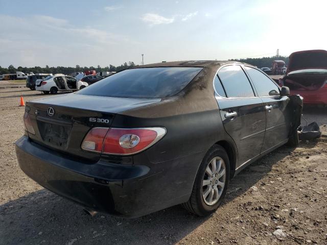 JTHBF30G130139353 - 2003 LEXUS ES 300 BLACK photo 4