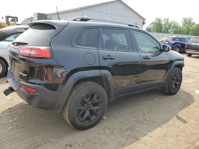 1C4PJMBS2GW337164 - 2016 JEEP CHEROKEE TRAILHAWK BLACK photo 3