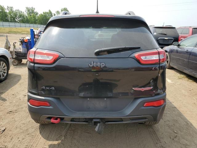 1C4PJMBS2GW337164 - 2016 JEEP CHEROKEE TRAILHAWK BLACK photo 6