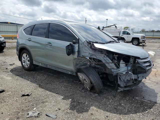 JHLRM4H73CC001847 - 2012 HONDA CR-V EXL 蓝色 照片 4