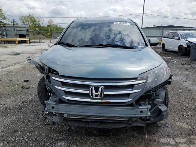 JHLRM4H73CC001847 - 2012 HONDA CR-V EXL 蓝色 照片 5