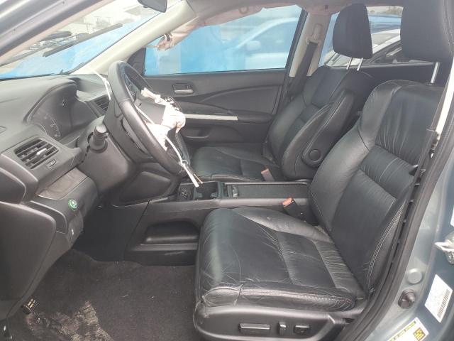 JHLRM4H73CC001847 - 2012 HONDA CR-V EXL 蓝色 照片 7