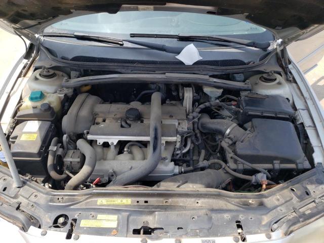 YV1RS592762500182 - 2006 VOLVO S60 2.5T SILVER photo 11