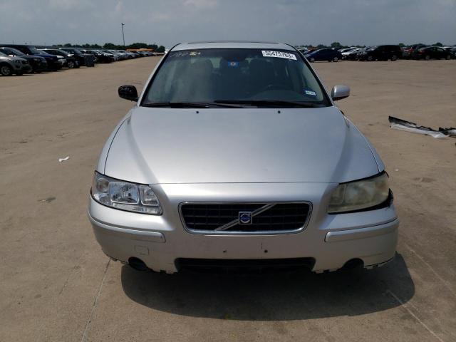 YV1RS592762500182 - 2006 VOLVO S60 2.5T SILVER photo 5