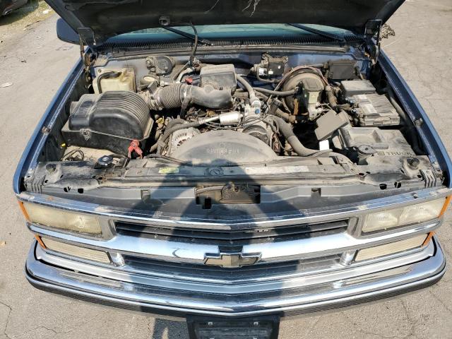 1GNEC16R1TJ418016 - 1996 CHEVROLET SUBURBAN C1500 BLUE photo 11