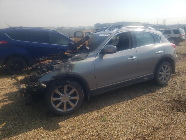 JNKAJ09F98M354059 - 2008 INFINITI EX35 BASE ვერცხლისფერი ფოტო 1