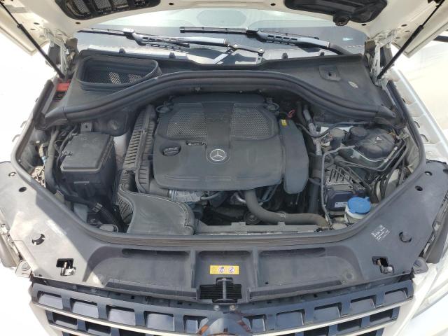 4JGDA5HB2DA163147 - 2013 MERCEDES-BENZ ML 350 4MATIC WHITE photo 12