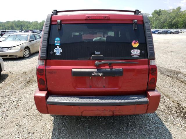 1J8HH48K06C253988 - 2006 JEEP COMMANDER 红色 照片 6