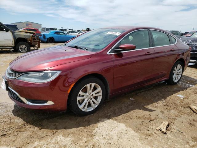 1C3CCCAB8GN144533 - 2016 CHRYSLER 200 LIMITED RED photo 1