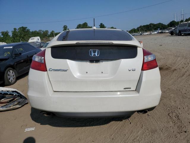 5J6TF2H59CL009414 - 2012 HONDA CROSSTOUR EXL WHITE photo 6