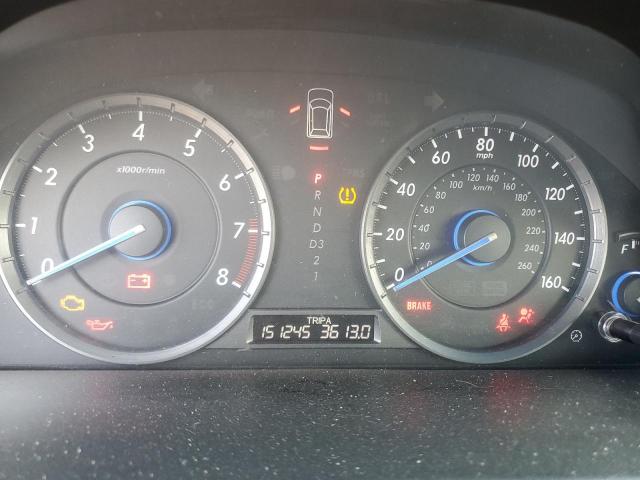 5J6TF2H59CL009414 - 2012 HONDA CROSSTOUR EXL თეთრი ფოტო 9