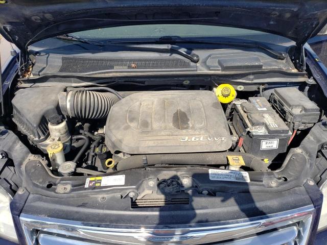 2C4RC1CG7ER239507 - 2014 CHRYSLER TOWN & COU TOURING L BLUE photo 12