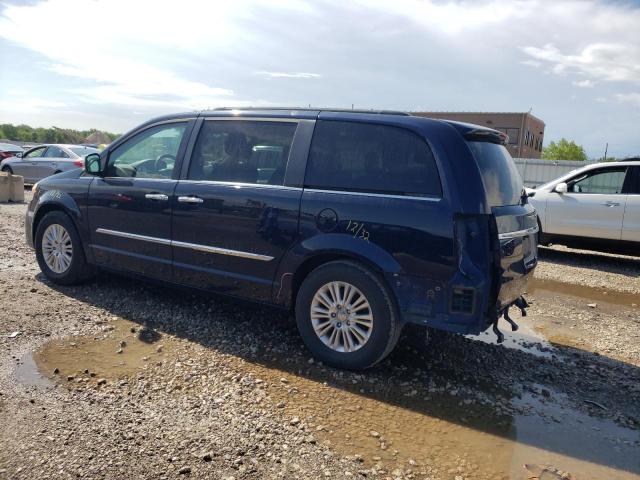 2C4RC1CG7ER239507 - 2014 CHRYSLER TOWN & COU TOURING L BLUE photo 2