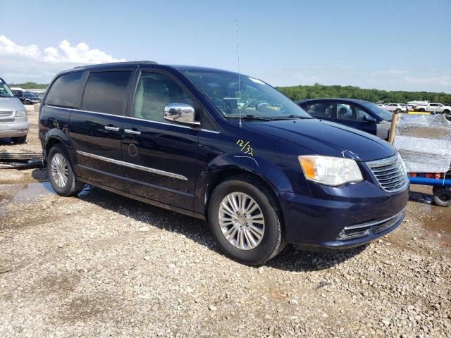 2C4RC1CG7ER239507 - 2014 CHRYSLER TOWN & COU TOURING L BLUE photo 4