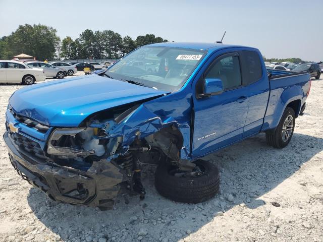 1GCHSBEN4N1131169 - 2022 CHEVROLET COLORADO BLUE photo 1