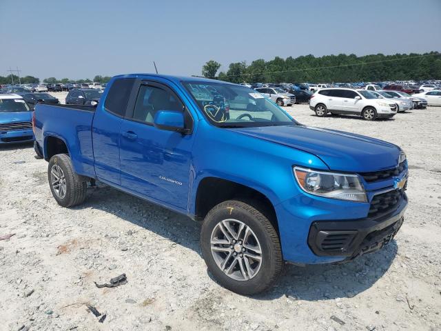 1GCHSBEN4N1131169 - 2022 CHEVROLET COLORADO BLUE photo 4