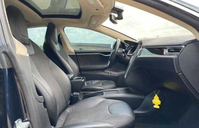 5YJSA1CG6DFP13870 - 2013 TESLA MODEL S Սև լուսանկար 5