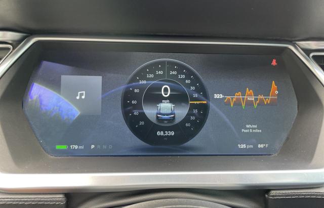 5YJSA1CG6DFP13870 - 2013 TESLA MODEL S Սև լուսանկար 8