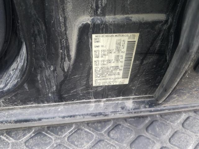 5N1AR1NBXBC631894 - 2011 NISSAN PATHFINDER S BLACK photo 14