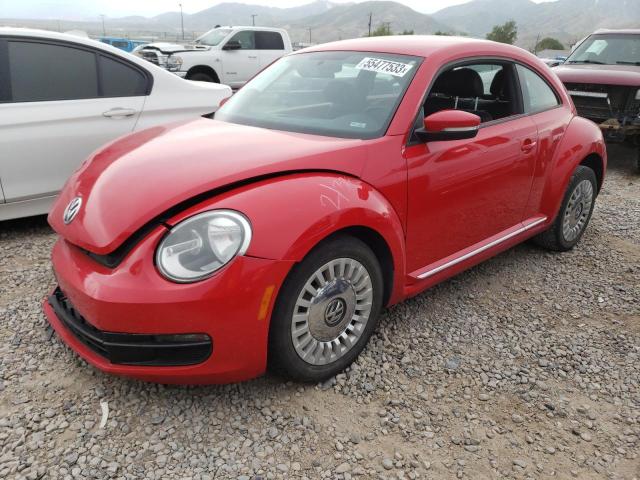 3VWJP7AT3DM693387 - 2013 VOLKSWAGEN BEETLE RED photo 1