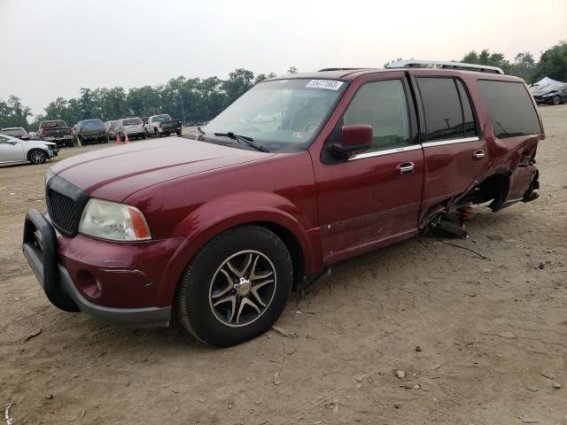 5LMFU28R24LJ12941 - 2004 LINCOLN NAVIGATOR ბურგუნდია ფოტო 1