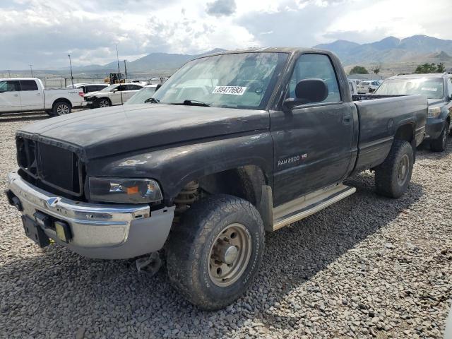 3B7KF26Z7WM217821 - 1998 DODGE RAM PICKUP BLACK photo 1