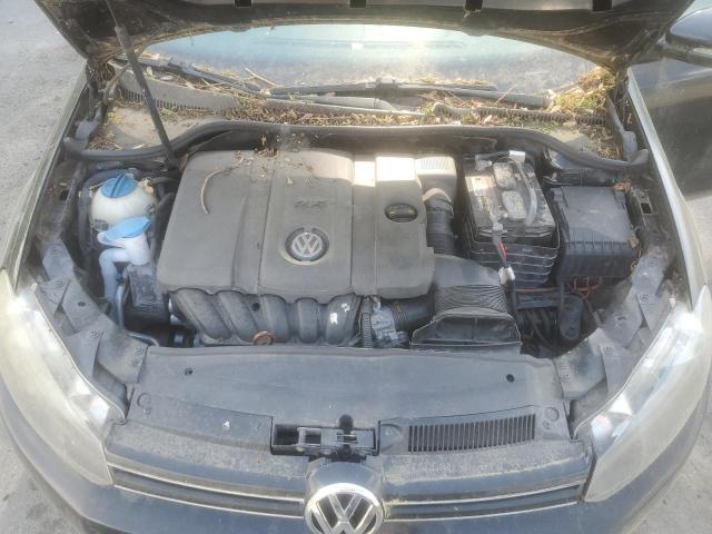 WVWDB7AJ3AW422709 - 2010 VOLKSWAGEN GOLF BLACK photo 11