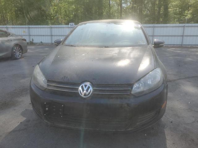 WVWDB7AJ3AW422709 - 2010 VOLKSWAGEN GOLF BLACK photo 5