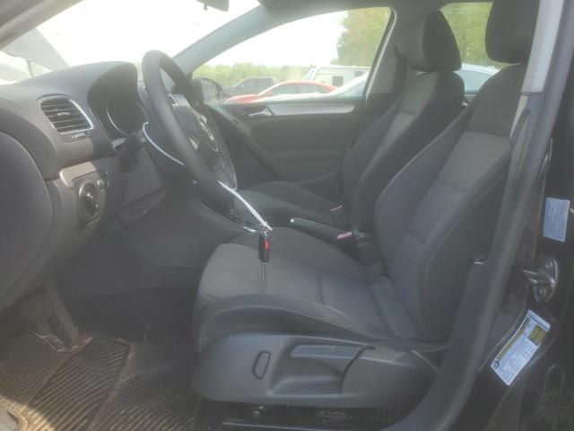 WVWDB7AJ3AW422709 - 2010 VOLKSWAGEN GOLF BLACK photo 7