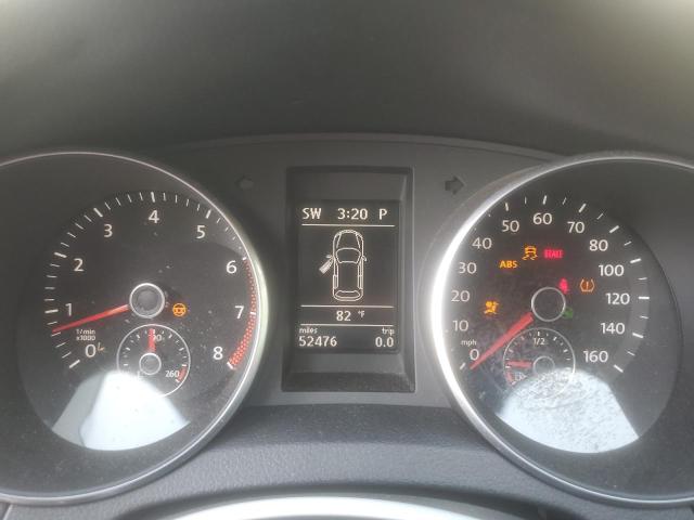 WVWDB7AJ3AW422709 - 2010 VOLKSWAGEN GOLF BLACK photo 9