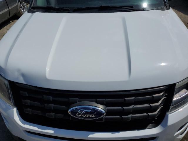 1FM5K8AR4HGC78474 - 2017 FORD EXPLORER POLICE INTERCEPTOR 白色 照片 12