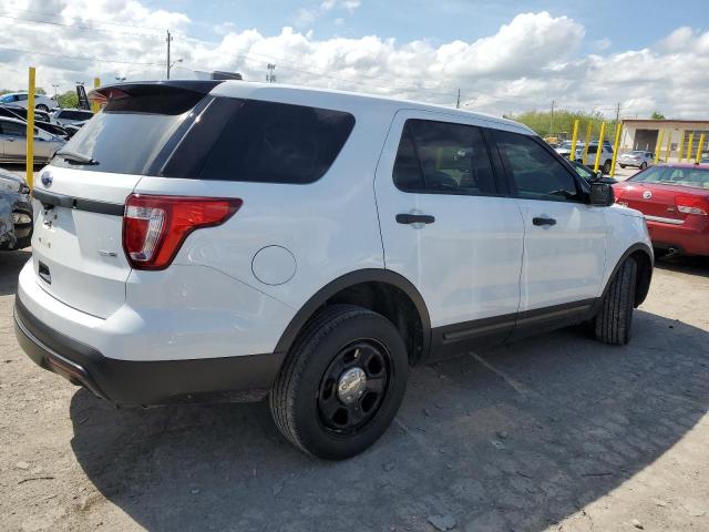 1FM5K8AR4HGC78474 - 2017 FORD EXPLORER POLICE INTERCEPTOR 白色 照片 3