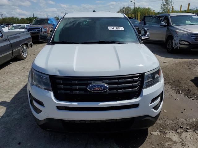 1FM5K8AR4HGC78474 - 2017 FORD EXPLORER POLICE INTERCEPTOR 白色 照片 5