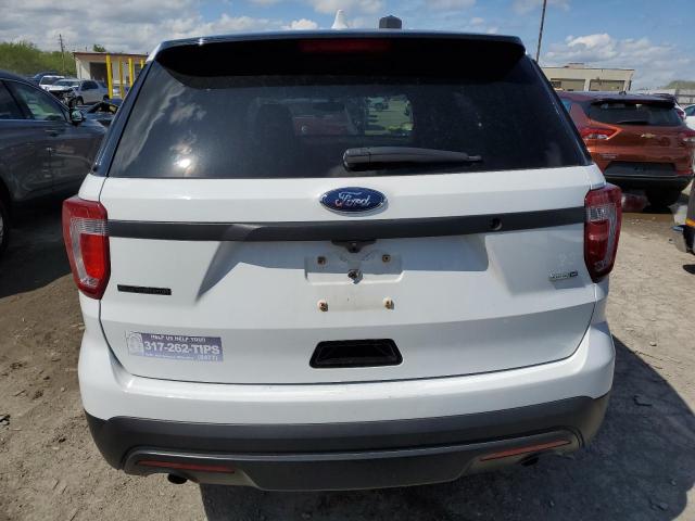 1FM5K8AR4HGC78474 - 2017 FORD EXPLORER POLICE INTERCEPTOR 白色 照片 6