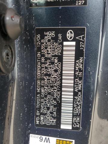 JTKDE177870196560 - 2007 TOYOTA SCION TC 石墨色 照片 13