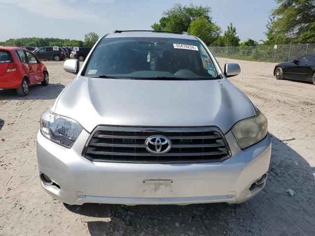 JTEES43A692129255 - 2009 TOYOTA HIGHLANDER SPORT SILVER photo 5