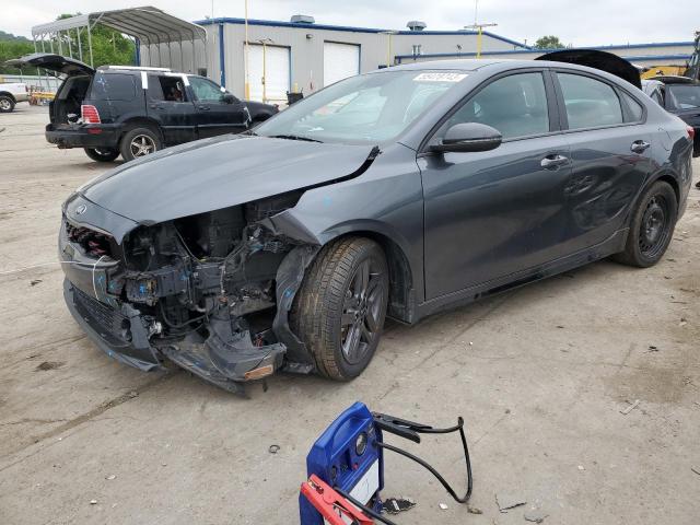 3KPF34AD8ME340553 - 2021 KIA FORTE GT LINE GRAY photo 1