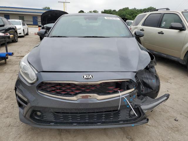 3KPF34AD8ME340553 - 2021 KIA FORTE GT LINE GRAY photo 5