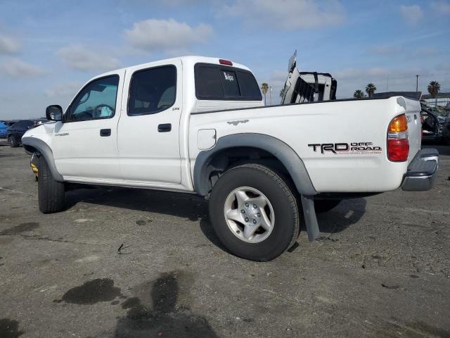 5TEGN92N52Z139217 - 2002 TOYOTA TACOMA DOUBLE CAB PRERUNNER WHITE photo 2