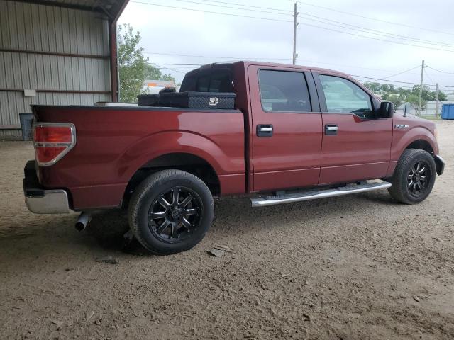 1FTFW1CF5EKF73227 - 2014 FORD F150 SUPERCREW BURGUNDY photo 3