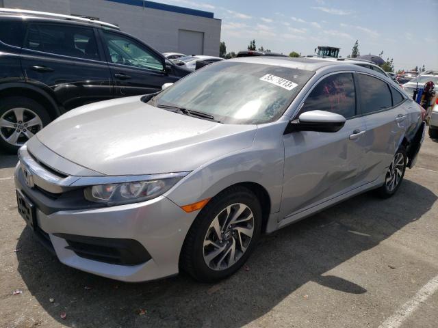 2HGFC2F7XJH528581 - 2018 HONDA CIVIC EX SILVER photo 1